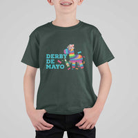 Funny Derby Day Cinco De Mayo T Shirt For Kid Derby De Mayo Horse Pinata