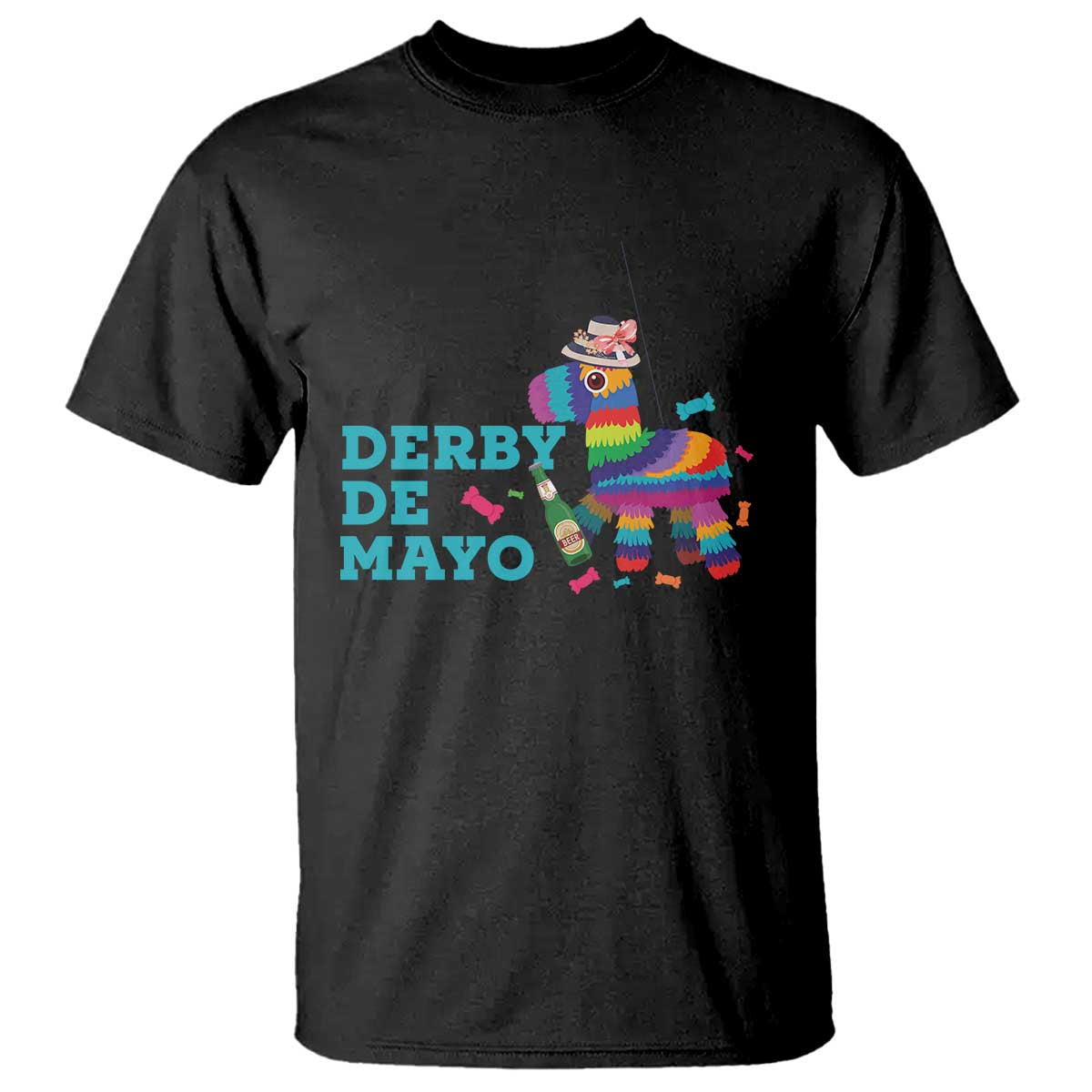 Funny Derby Day Cinco De Mayo T Shirt Derby De Mayo Horse Pinata