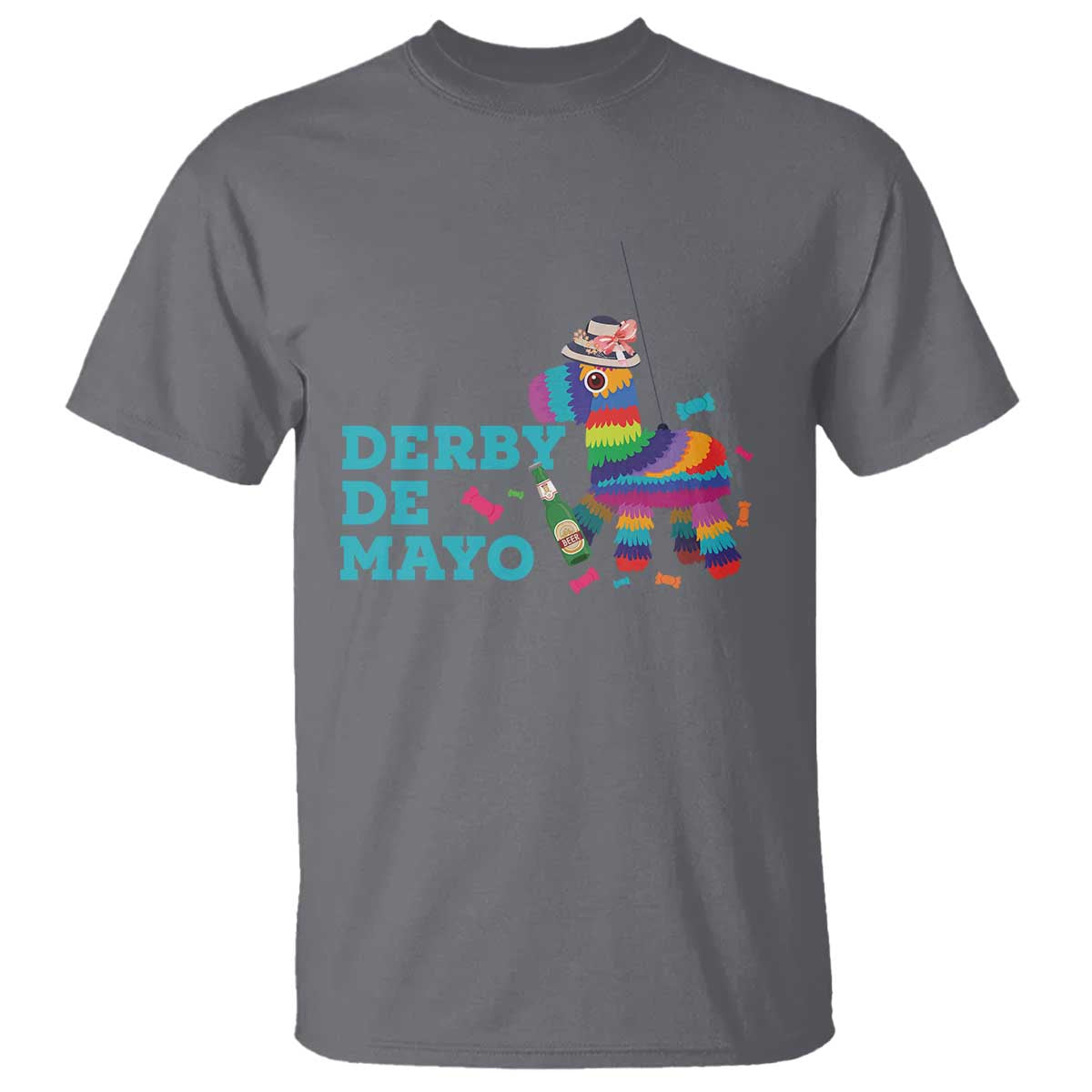 Funny Derby Day Cinco De Mayo T Shirt Derby De Mayo Horse Pinata