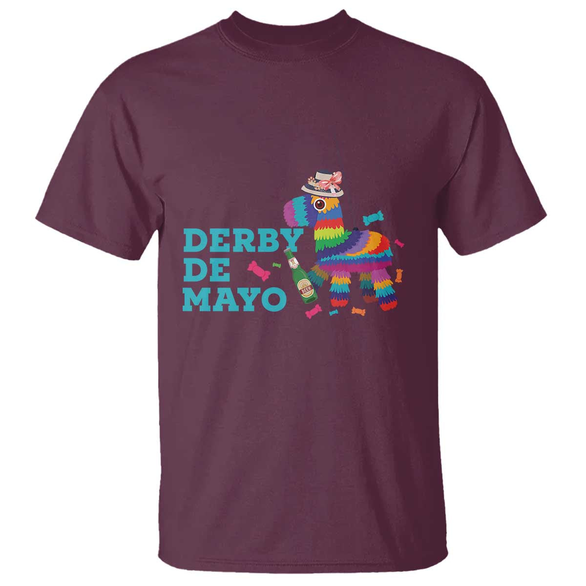 Funny Derby Day Cinco De Mayo T Shirt Derby De Mayo Horse Pinata