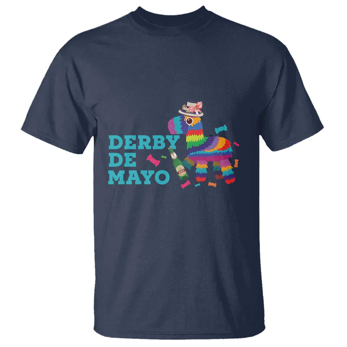 Funny Derby Day Cinco De Mayo T Shirt Derby De Mayo Horse Pinata