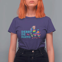 Funny Derby Day Cinco De Mayo T Shirt For Women Derby De Mayo Horse Pinata
