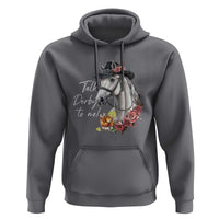 Funny Horse Lover Talk Derby To Me Hoodie