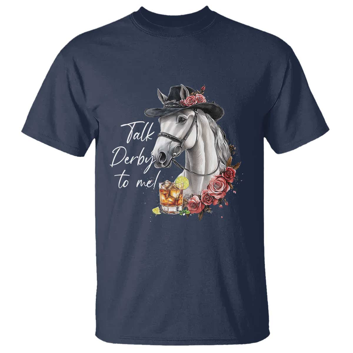 Funny Horse Lover Talk Derby To Me T Shirt