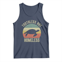 Funny Toothless Not Homeless Tank Top Vintage Turtle