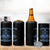 Scuba Diving 4 in 1 Can Cooler Tumbler I Breathe Underwater What's Your Superpower Skull - Wonder Print Shop