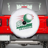 Golfing Dad Spare Tire Cover Best Grandpar Golf Ball Father's Day - Wonder Print Shop