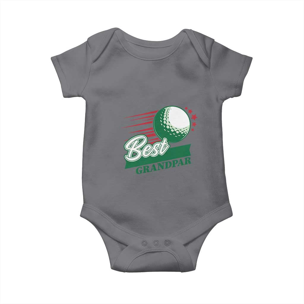 Golfing Dad Baby Onesie Best Grandpar Golf Ball Father's Day - Wonder Print Shop