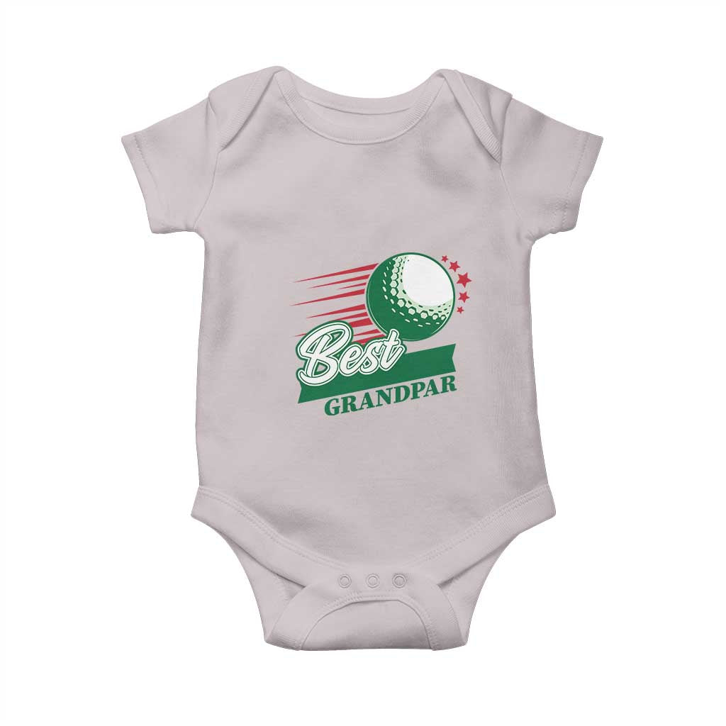 Golfing Dad Baby Onesie Best Grandpar Golf Ball Father's Day - Wonder Print Shop