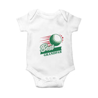Golfing Dad Baby Onesie Best Grandpar Golf Ball Father's Day - Wonder Print Shop
