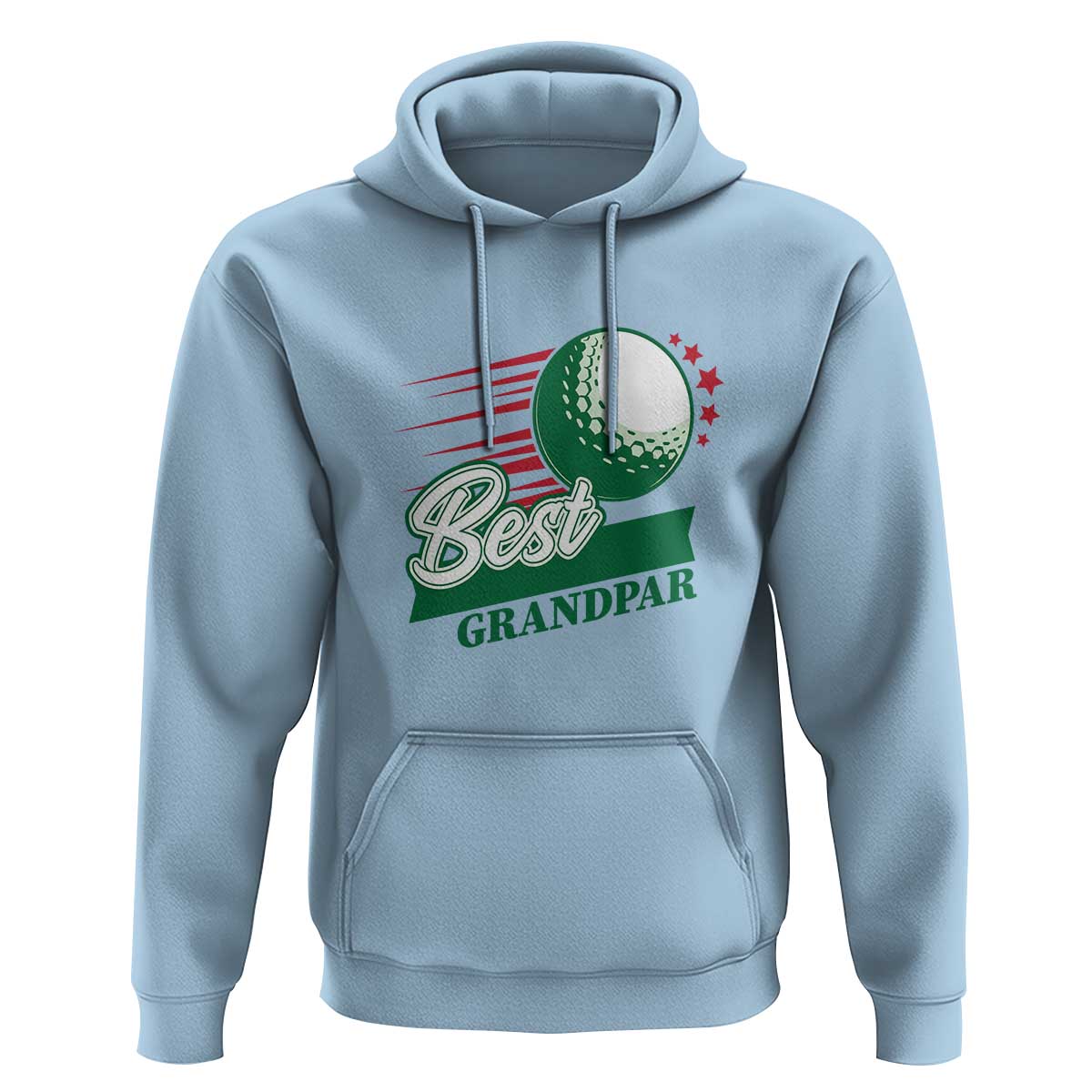 Golfing Dad Hoodie Best Grandpar Golf Ball Father's Day - Wonder Print Shop