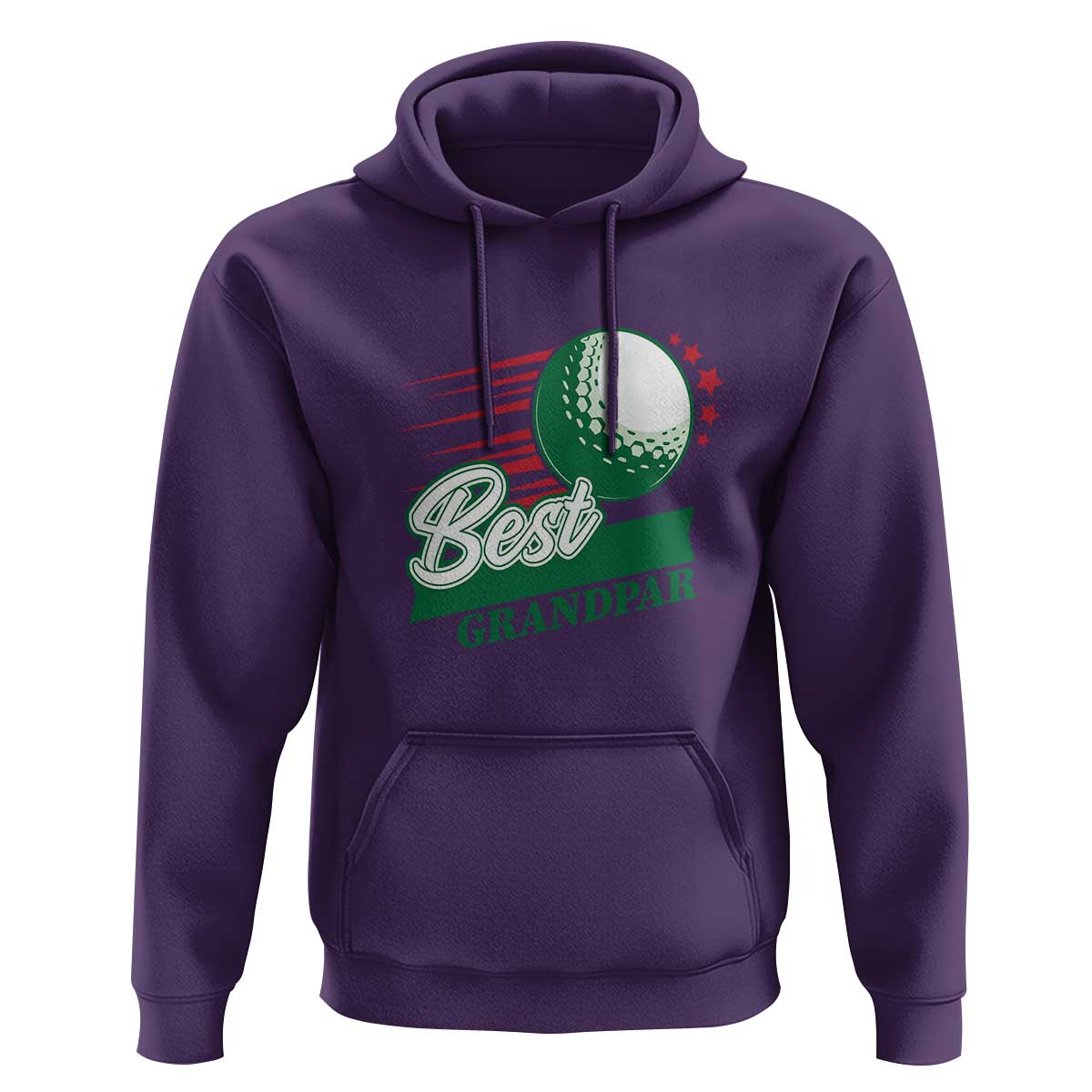 Golfing Dad Hoodie Best Grandpar Golf Ball Father's Day - Wonder Print Shop