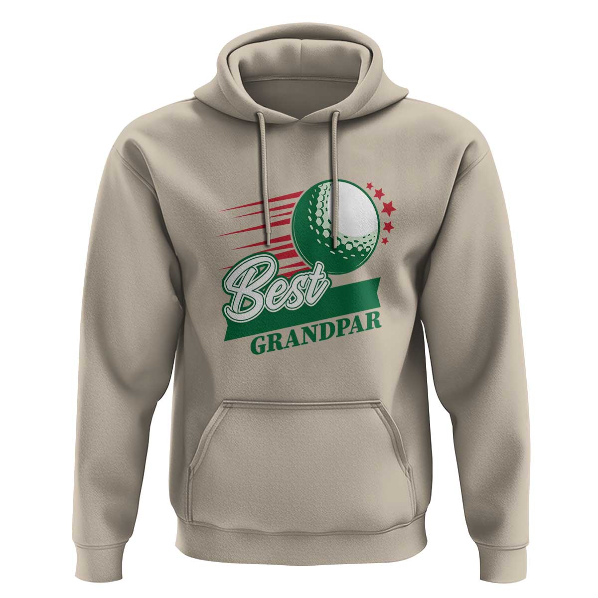 Golfing Dad Hoodie Best Grandpar Golf Ball Father's Day - Wonder Print Shop