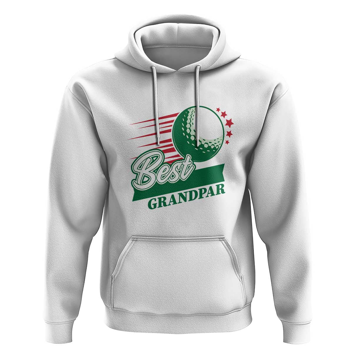 Golfing Dad Hoodie Best Grandpar Golf Ball Father's Day - Wonder Print Shop