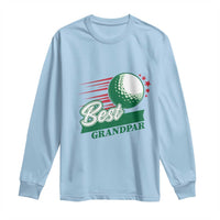 Golfing Dad Long Sleeve Shirt Best Grandpar Golf Ball Father's Day - Wonder Print Shop