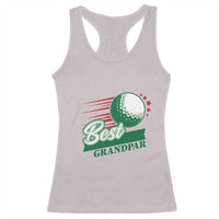 Golfing Dad Racerback Tank Top Best Grandpar Golf Ball Father's Day - Wonder Print Shop
