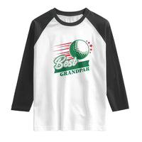 Golfing Dad Raglan Shirt Best Grandpar Golf Ball Father's Day - Wonder Print Shop