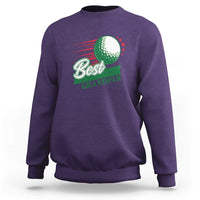 Golfing Dad Sweatshirt Best Grandpar Golf Ball Father's Day - Wonder Print Shop
