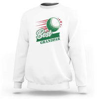 Golfing Dad Sweatshirt Best Grandpar Golf Ball Father's Day - Wonder Print Shop