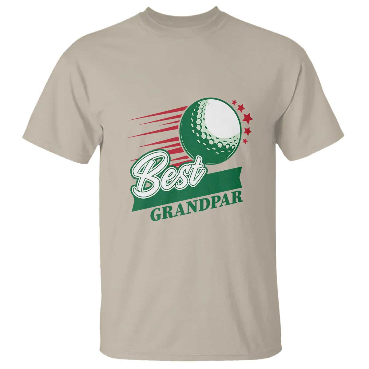 Golfing Dad T Shirt Best Grandpar Golf Ball Father's Day - Wonder Print Shop