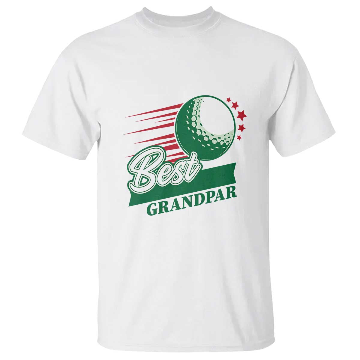 Golfing Dad T Shirt Best Grandpar Golf Ball Father's Day - Wonder Print Shop