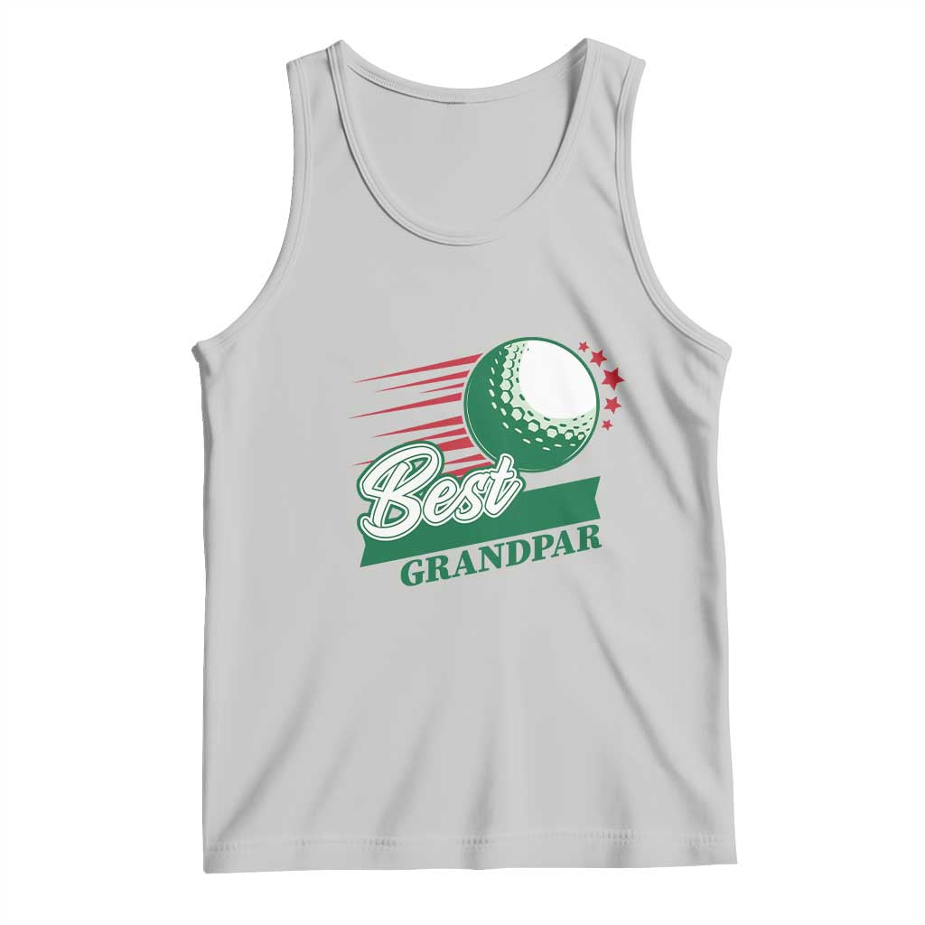 Golfing Dad Tank Top Best Grandpar Golf Ball Father's Day - Wonder Print Shop