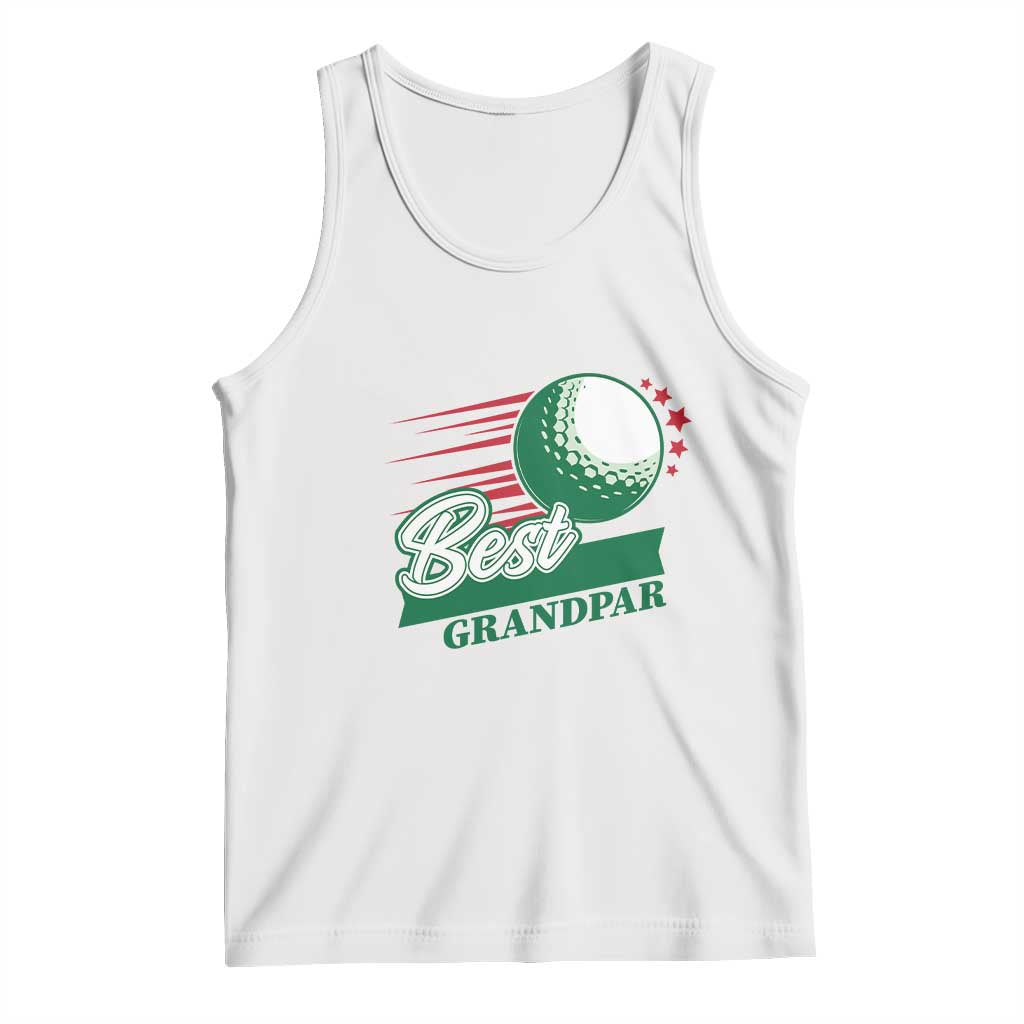 Golfing Dad Tank Top Best Grandpar Golf Ball Father's Day - Wonder Print Shop