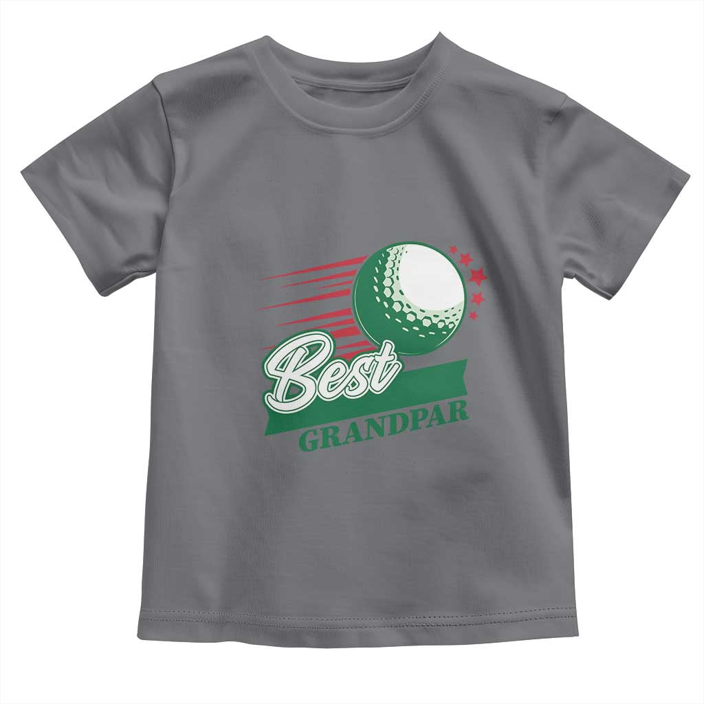 Golfing Dad Toddler T Shirt Best Grandpar Golf Ball Father's Day - Wonder Print Shop