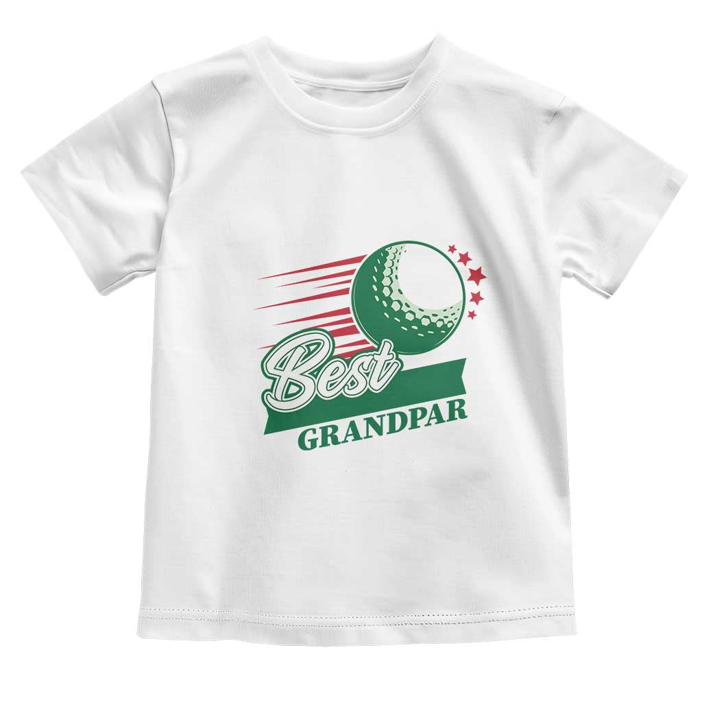 Golfing Dad Toddler T Shirt Best Grandpar Golf Ball Father's Day - Wonder Print Shop