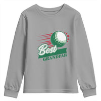 Golfing Dad Youth Sweatshirt Best Grandpar Golf Ball Father's Day - Wonder Print Shop