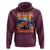 Funny Canoeing Hoodie Anything You Canoe I Canoe Better Retro Mountain River - Wonder Print Shop