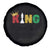 Funny Juneteenth King Spare Tire Cover Black Father Chess African American