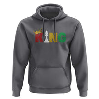 Funny Juneteenth King Hoodie Black Father Chess African American