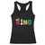 Funny Juneteenth King Racerback Tank Top Black Father Chess African American