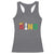 Funny Juneteenth King Racerback Tank Top Black Father Chess African American