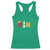 Funny Juneteenth King Racerback Tank Top Black Father Chess African American
