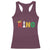 Funny Juneteenth King Racerback Tank Top Black Father Chess African American