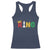 Funny Juneteenth King Racerback Tank Top Black Father Chess African American