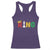 Funny Juneteenth King Racerback Tank Top Black Father Chess African American