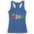 Funny Juneteenth King Racerback Tank Top Black Father Chess African American