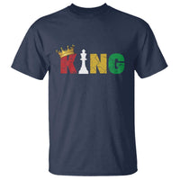 Funny Juneteenth King T Shirt Black Father Chess African American