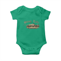 Funny WW2 Tank History Stug Life Baby Onesie