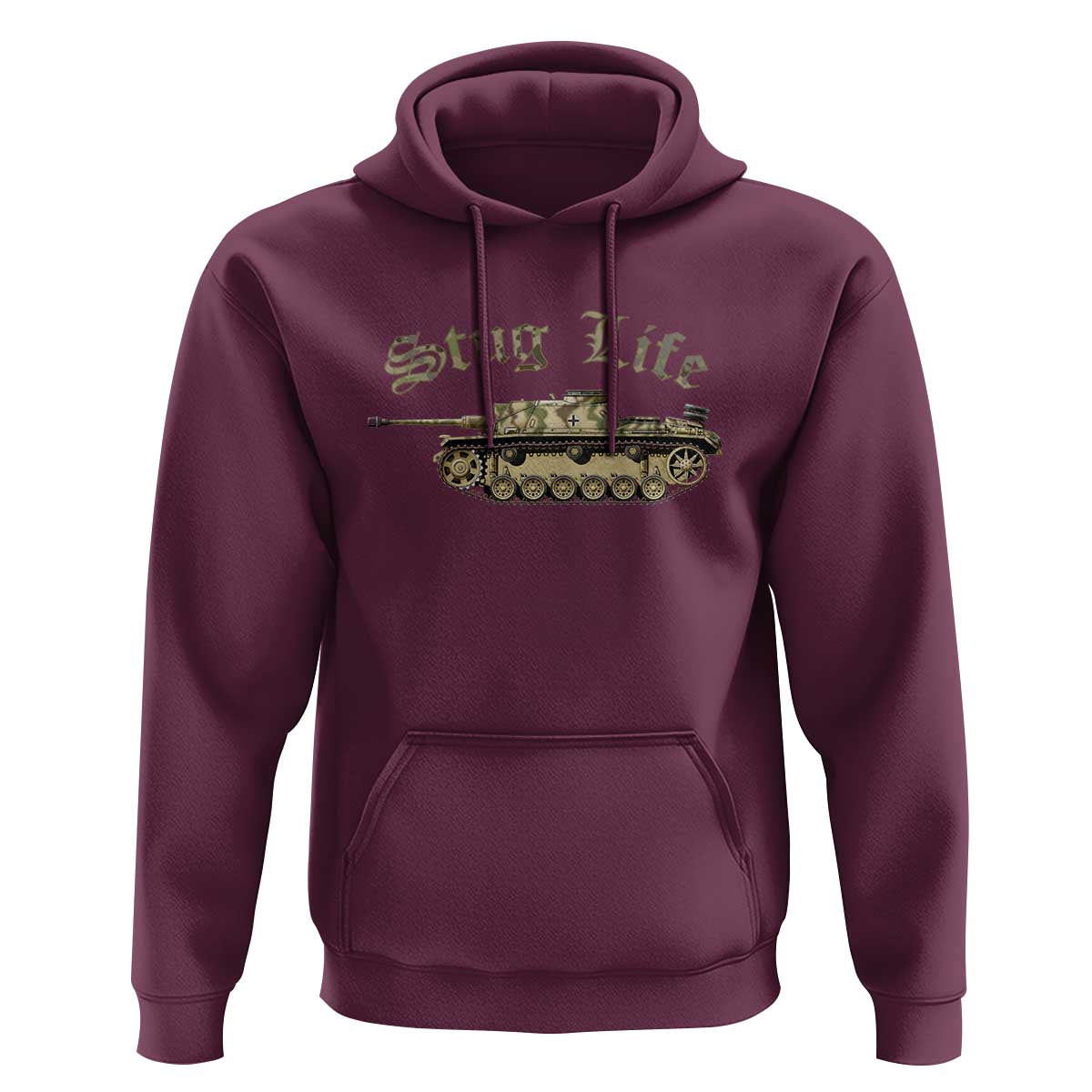 Funny WW2 Tank History Stug Life Hoodie