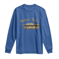 Funny WW2 Tank History Stug Life Long Sleeve Shirt