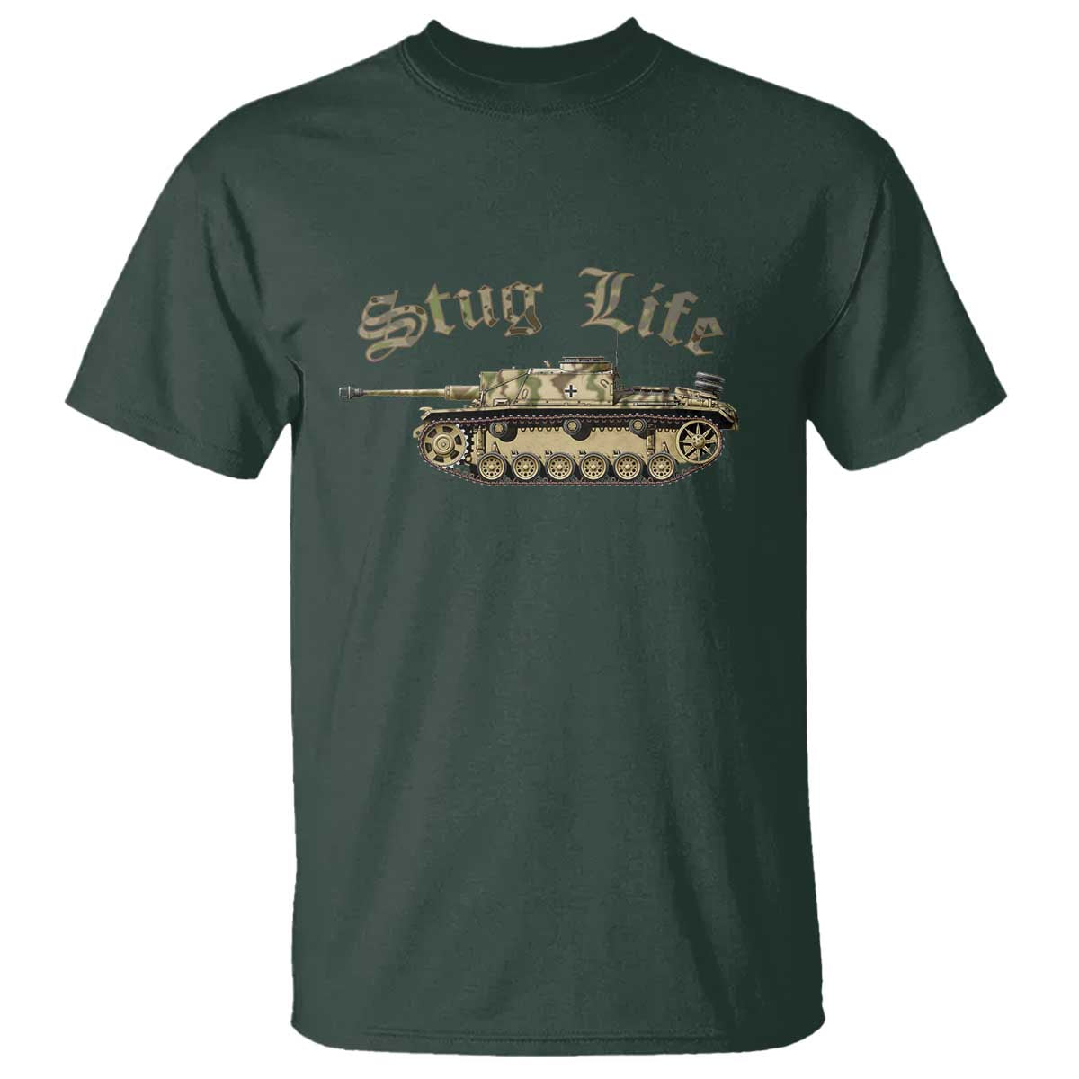 Funny WW2 Tank History Stug Life T Shirt
