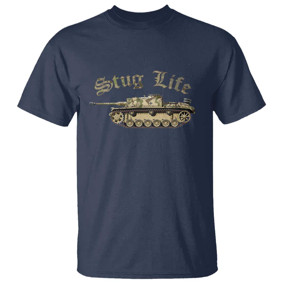Funny WW2 Tank History Stug Life T Shirt