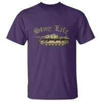 Funny WW2 Tank History Stug Life T Shirt