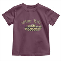 Funny WW2 Tank History Stug Life Toddler T Shirt