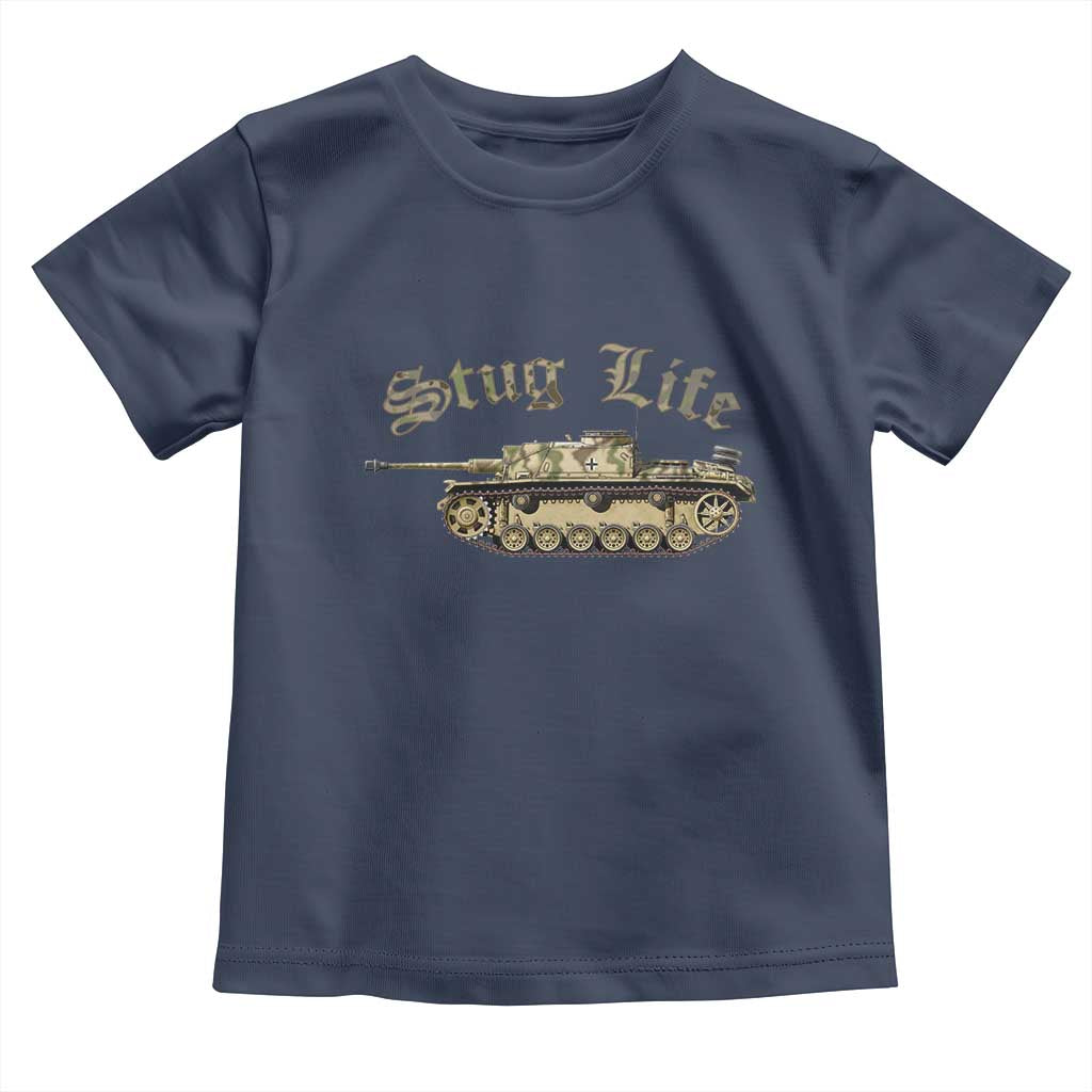 Funny WW2 Tank History Stug Life Toddler T Shirt