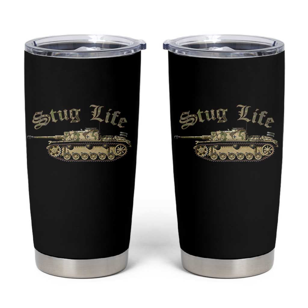 Funny WW2 Tank History Stug Life Tumbler Cup